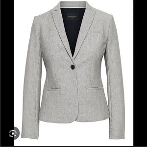 Banana Republic Classic Fit Stripe Blazer